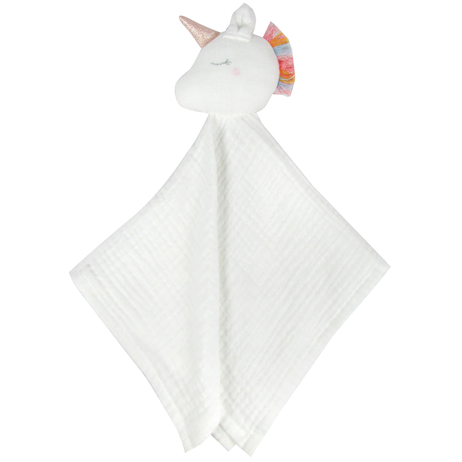 Unicorn Comforter Teether Toy For Babies