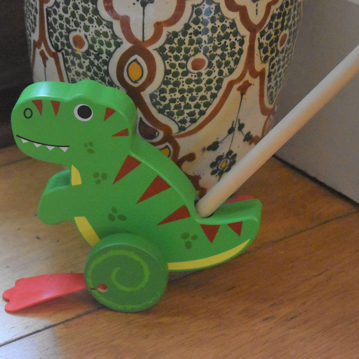 Push Along Dinosaur - Loula and Deer