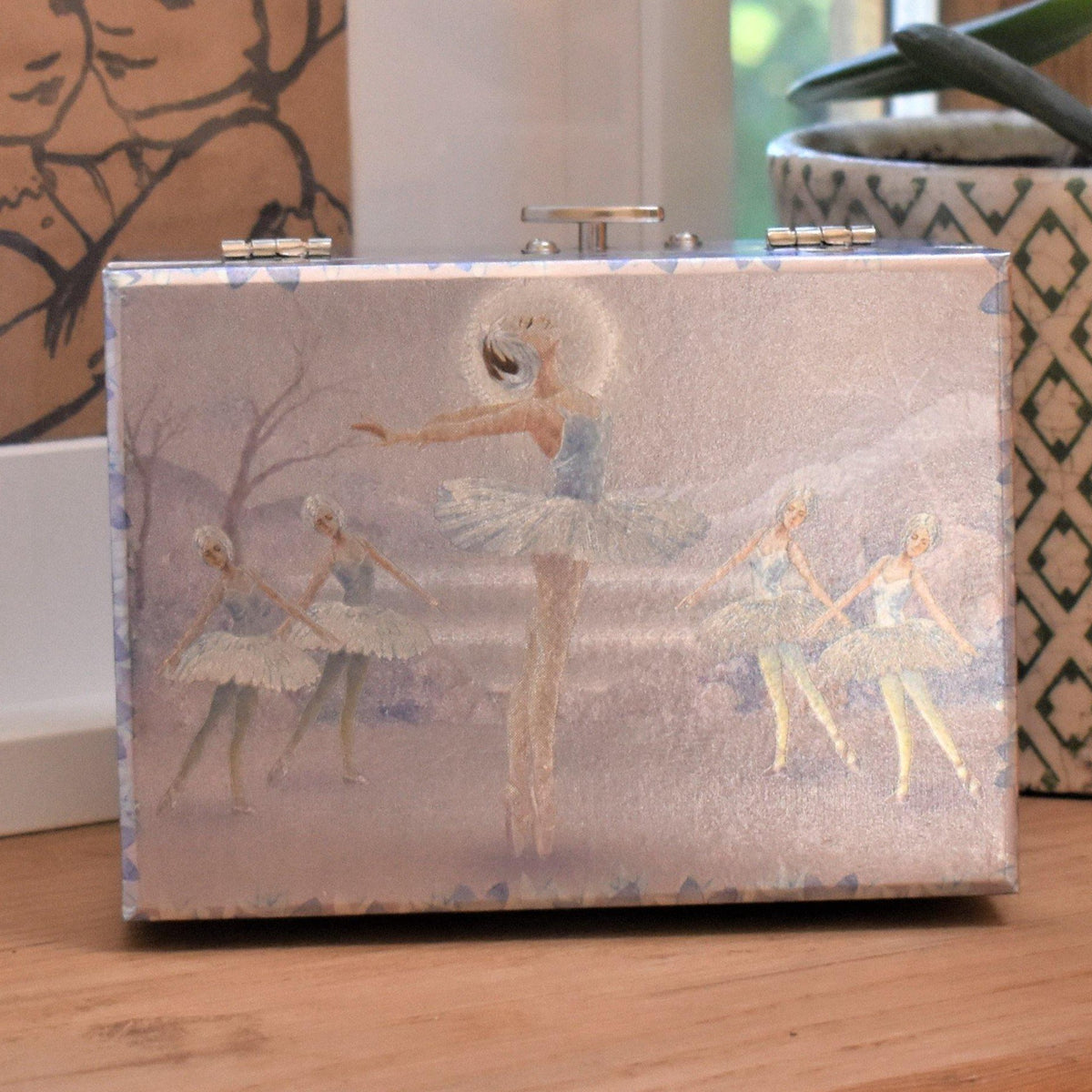Ballerina Music Box Lavender - Loula and Deer
