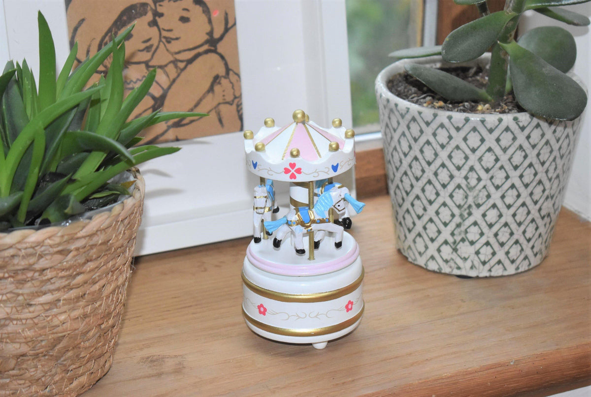 Carousel Music Box Elise - Loula and Deer