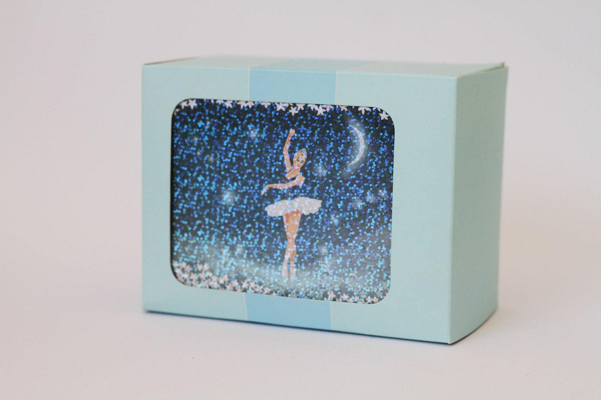 Ballerina Music Box Swan Lake - Loula and Deer