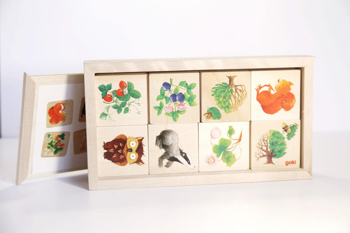 Animal Memory Game Puzzle made by Goki