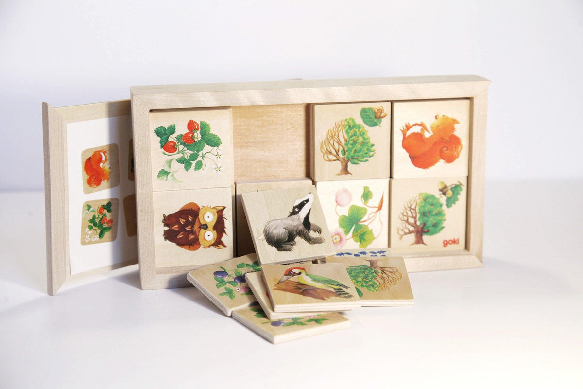 Animal Memory Game Puzzle made by Goki