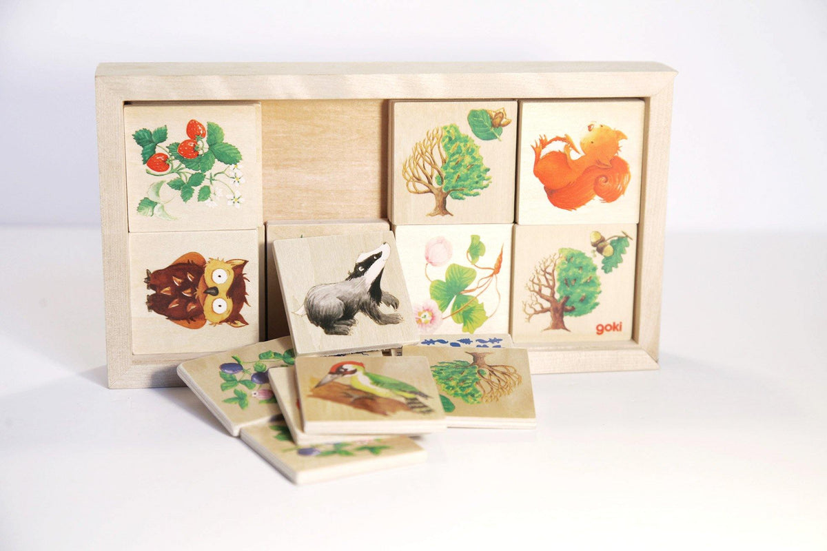 Animal Memory Game Puzzle made by Goki