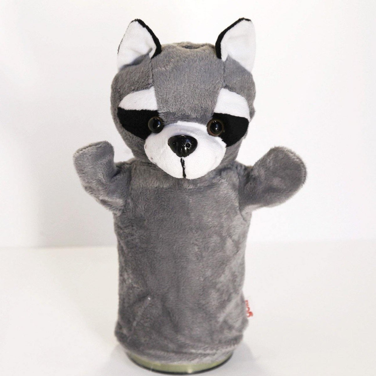 Racoon Hand Puppet Toy made by Goki