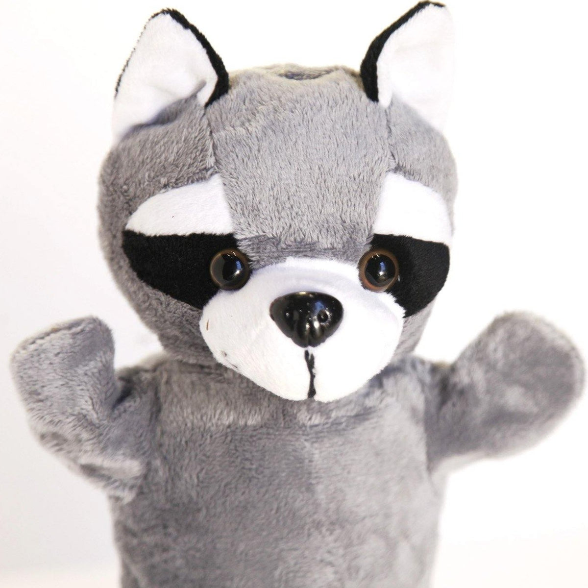 Racoon Hand Puppet Toy made by Goki