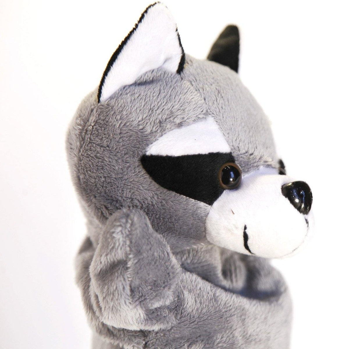Racoon Hand Puppet Toy made by Goki