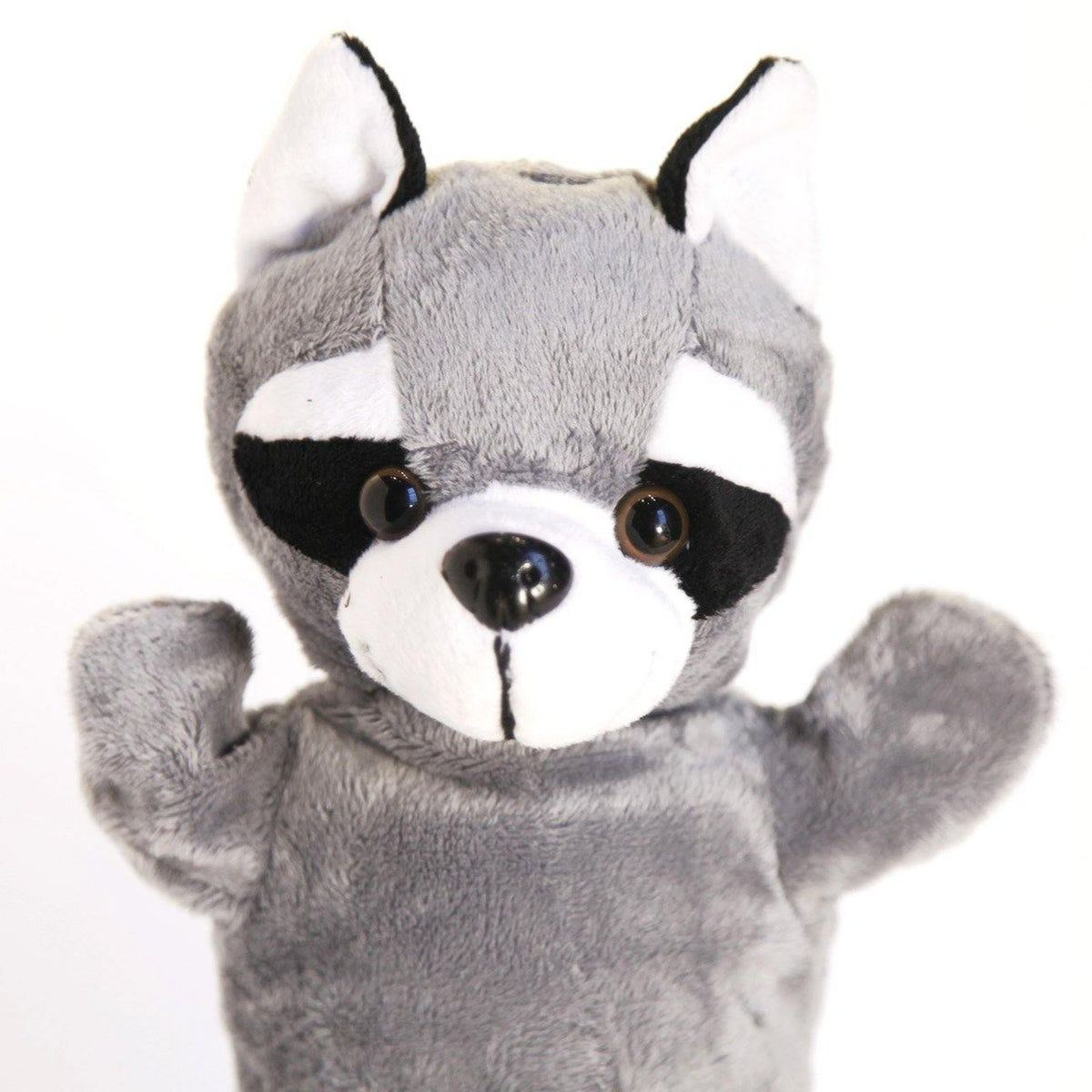 Racoon Hand Puppet Toy made by Goki