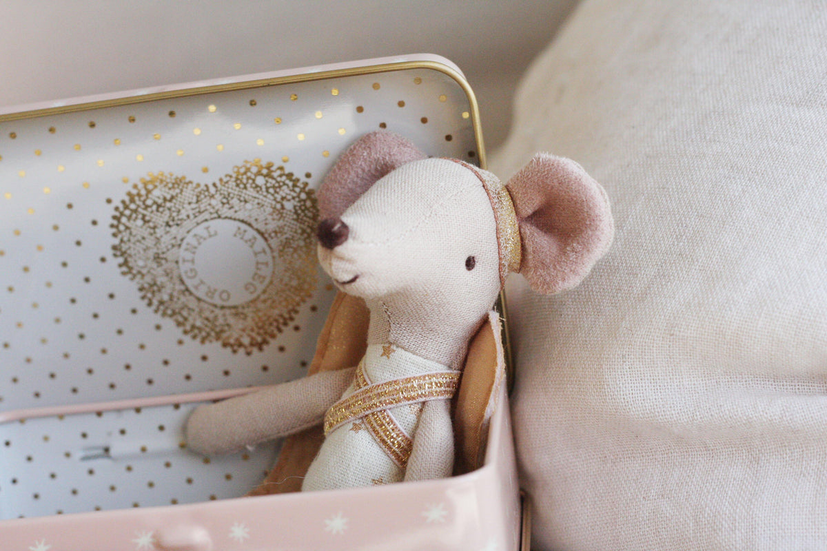 Guardian Angel Mini-Metal Suitcase - Loula and Deer