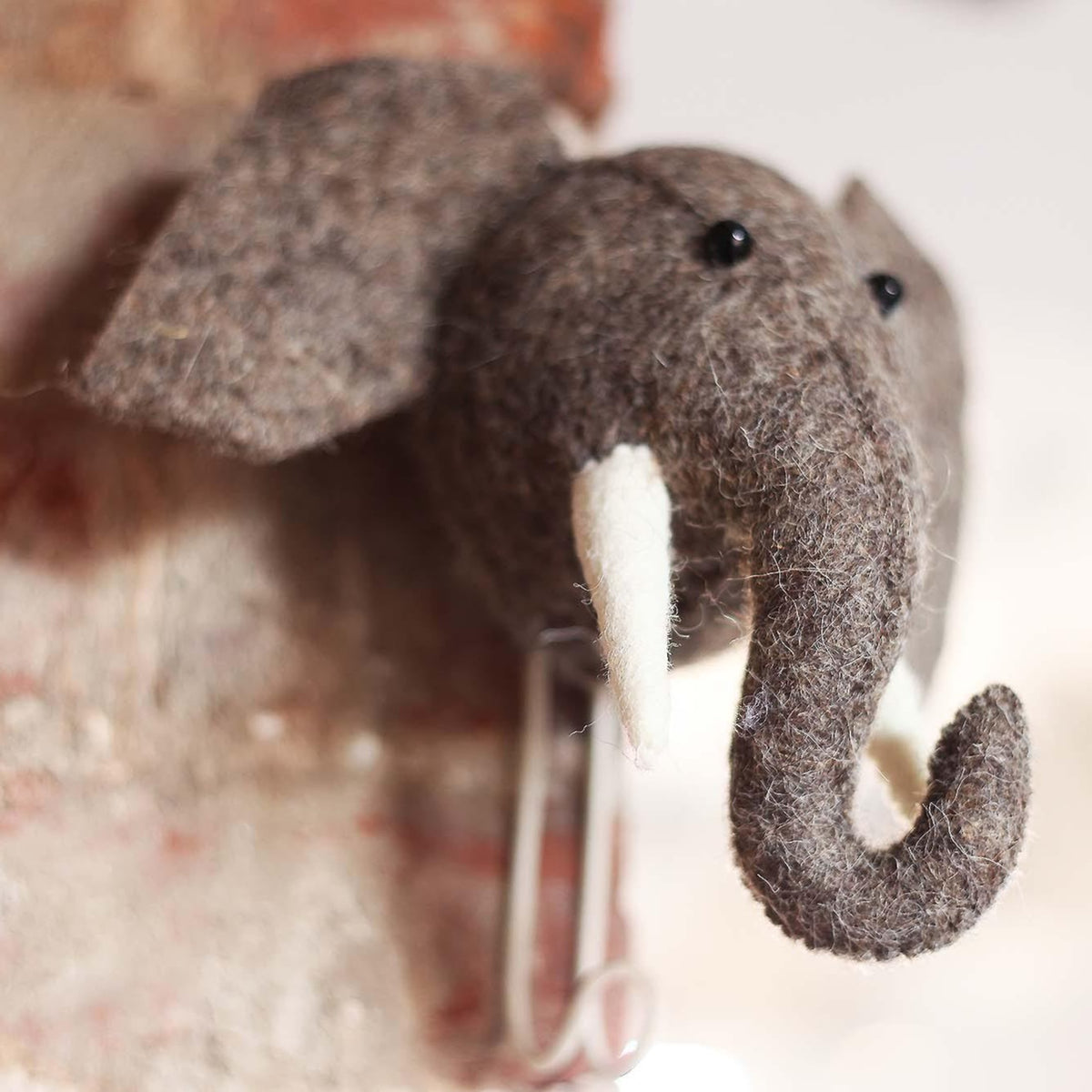 Elephant Wall Hook - Loula and Deer