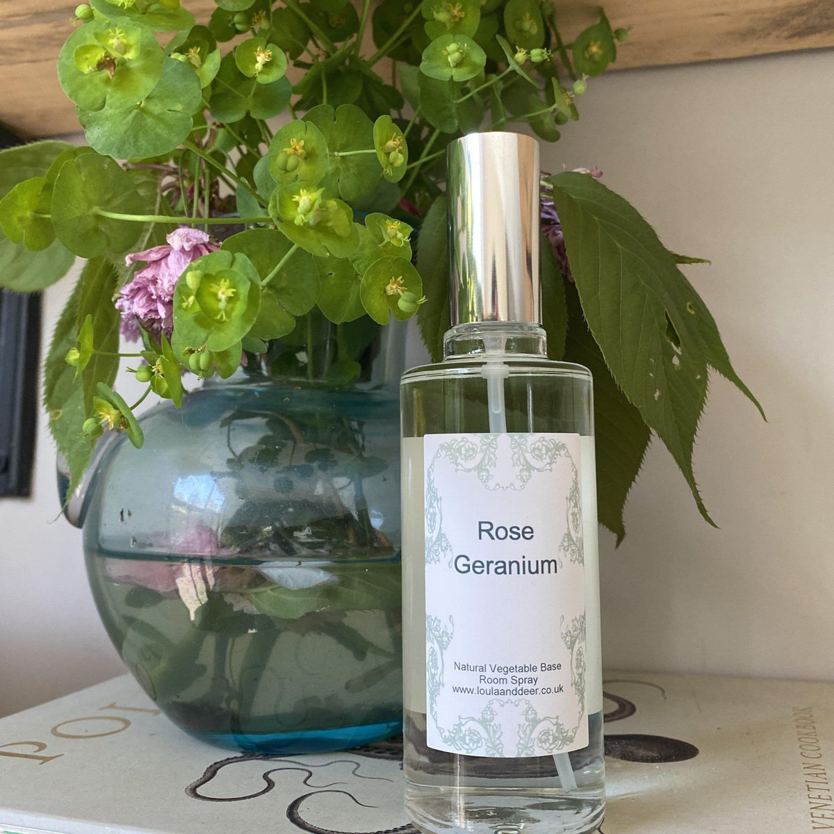 Rose Geranium Room Spray - Loula and Deer