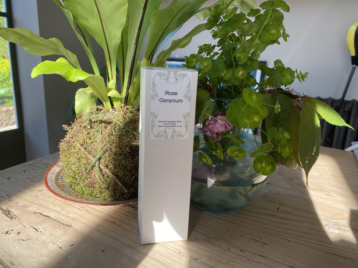Rose Geranium Room Spray - Loula and Deer