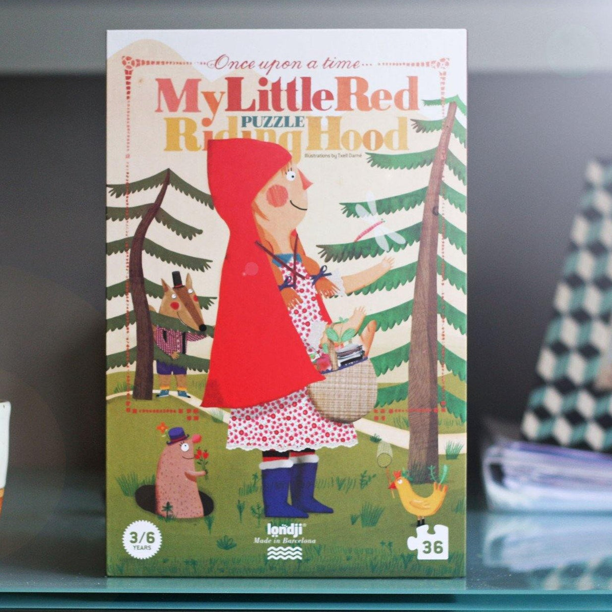 Little Red Riding Hood Puzzle made by Londji