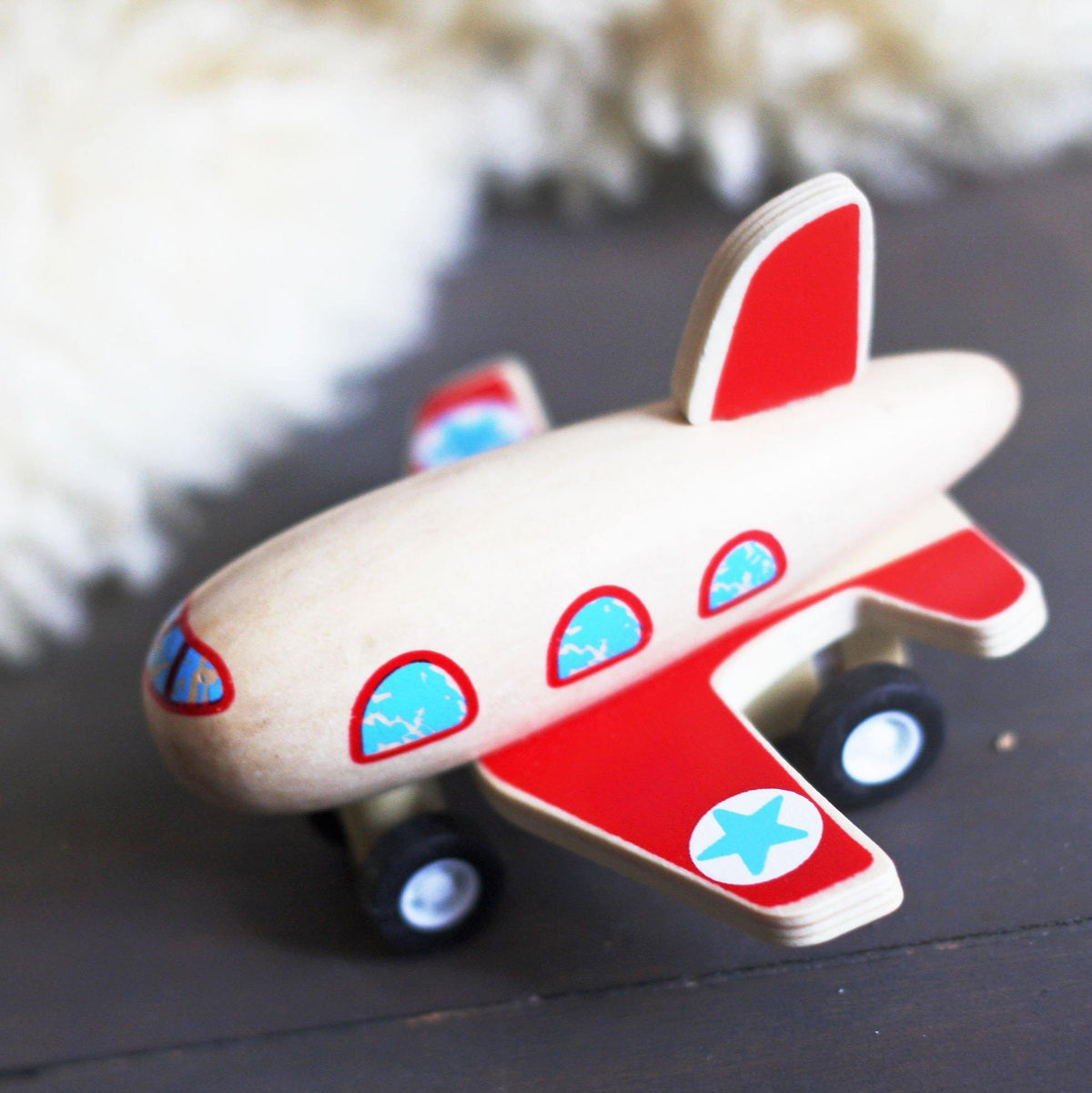 Pull-back Airplane made by Bigjigs