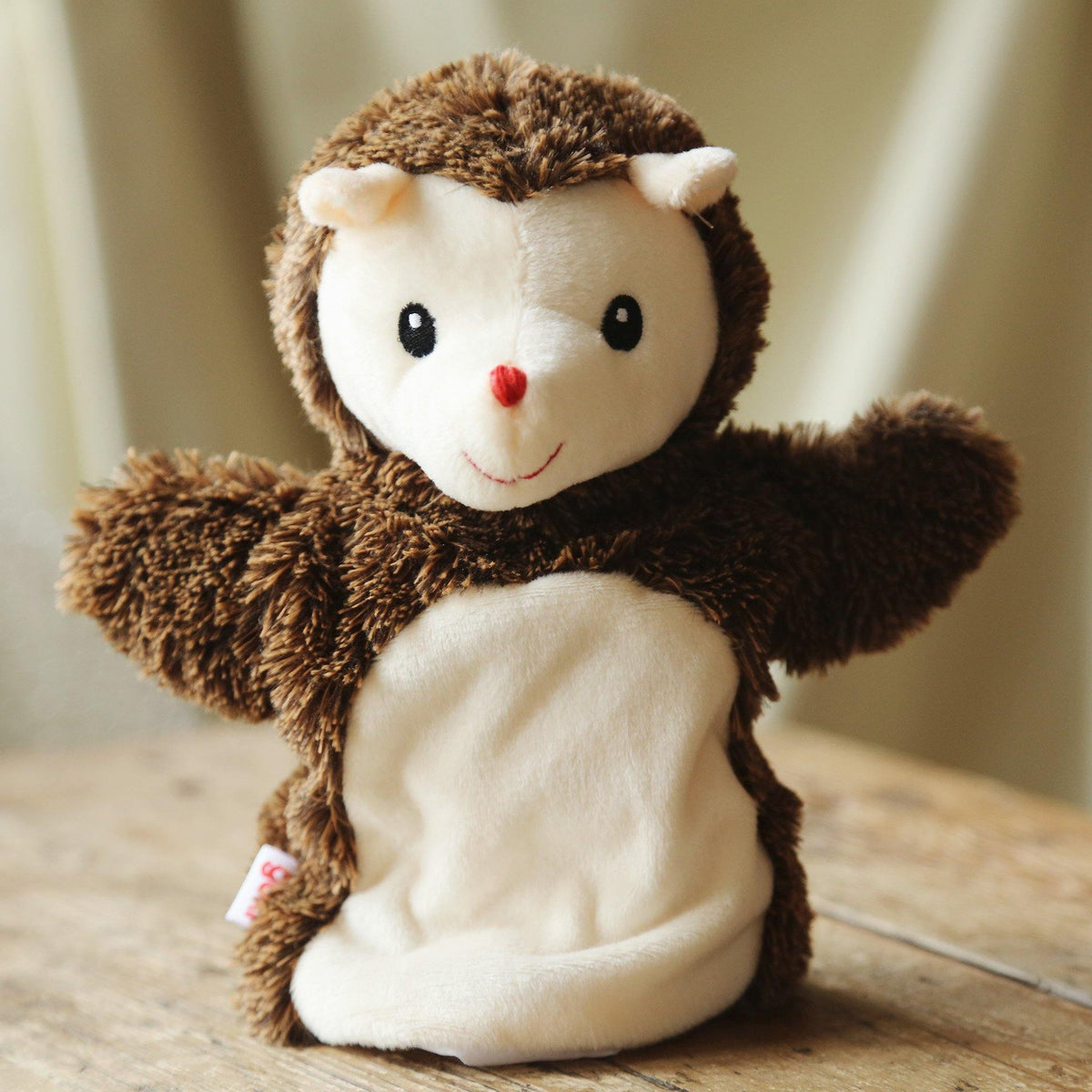 Hedgehog Hand Puppet Toy - Loula and Deer