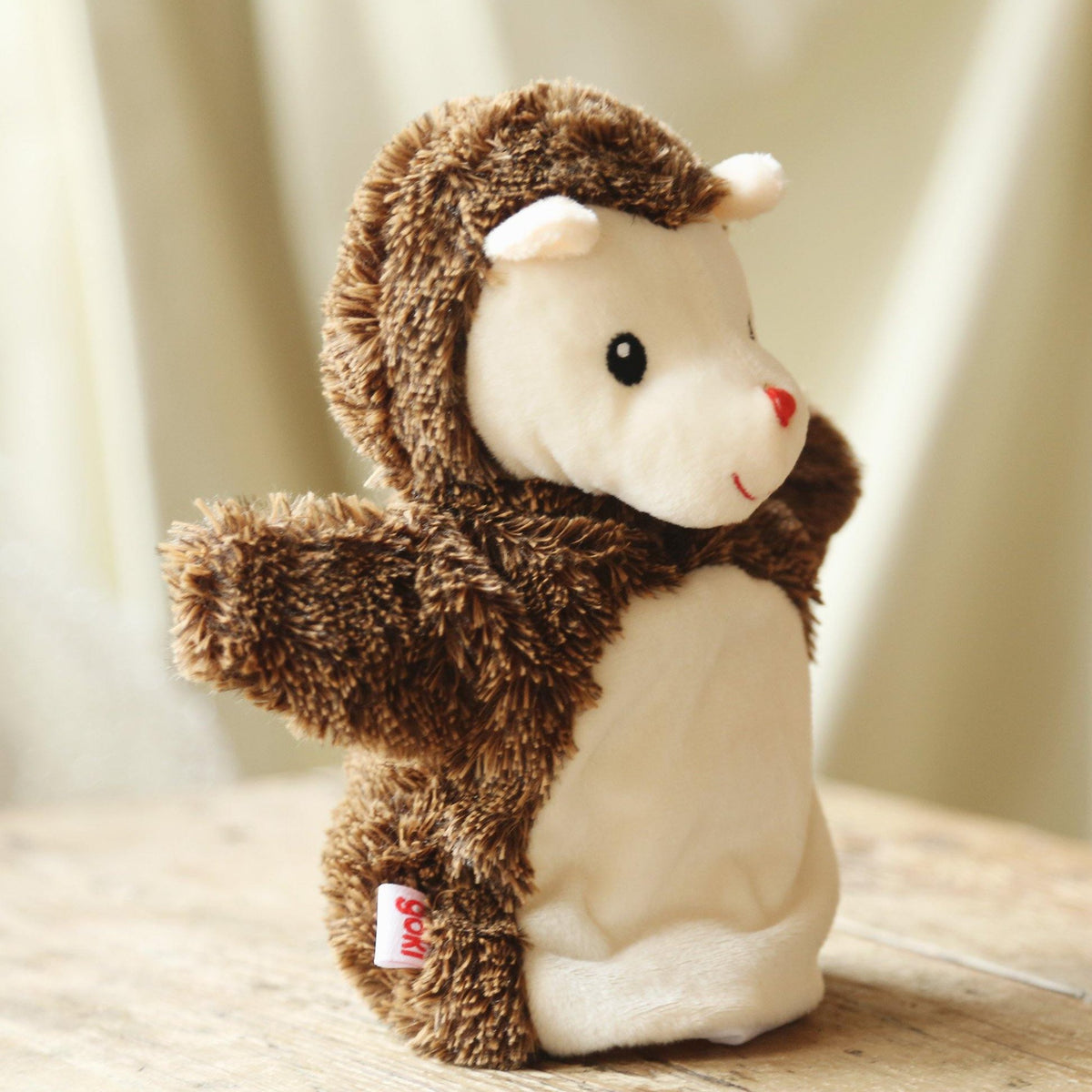 Hedgehog Hand Puppet Toy - Loula and Deer