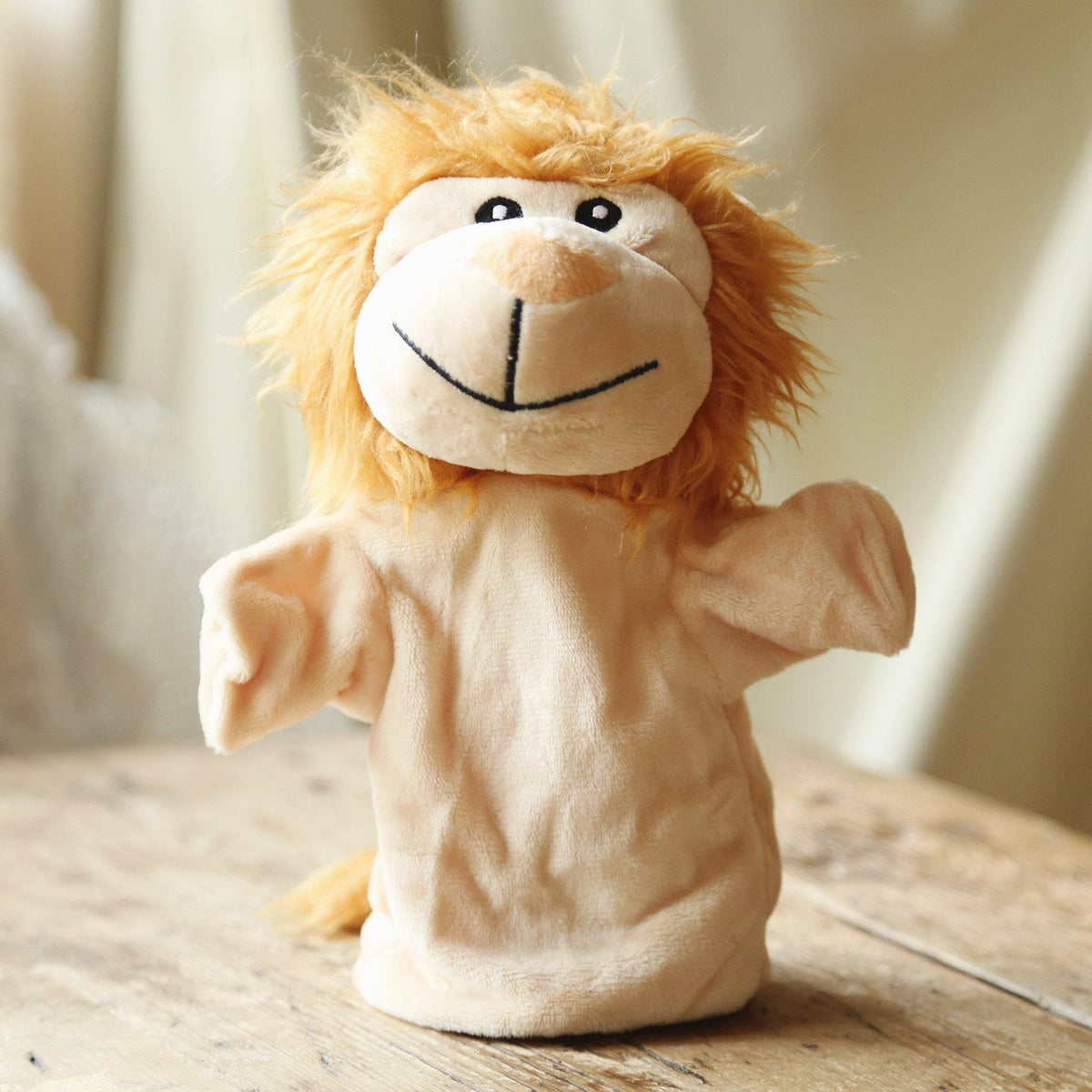 Lion Hand Puppet Toy - Loula and Deer