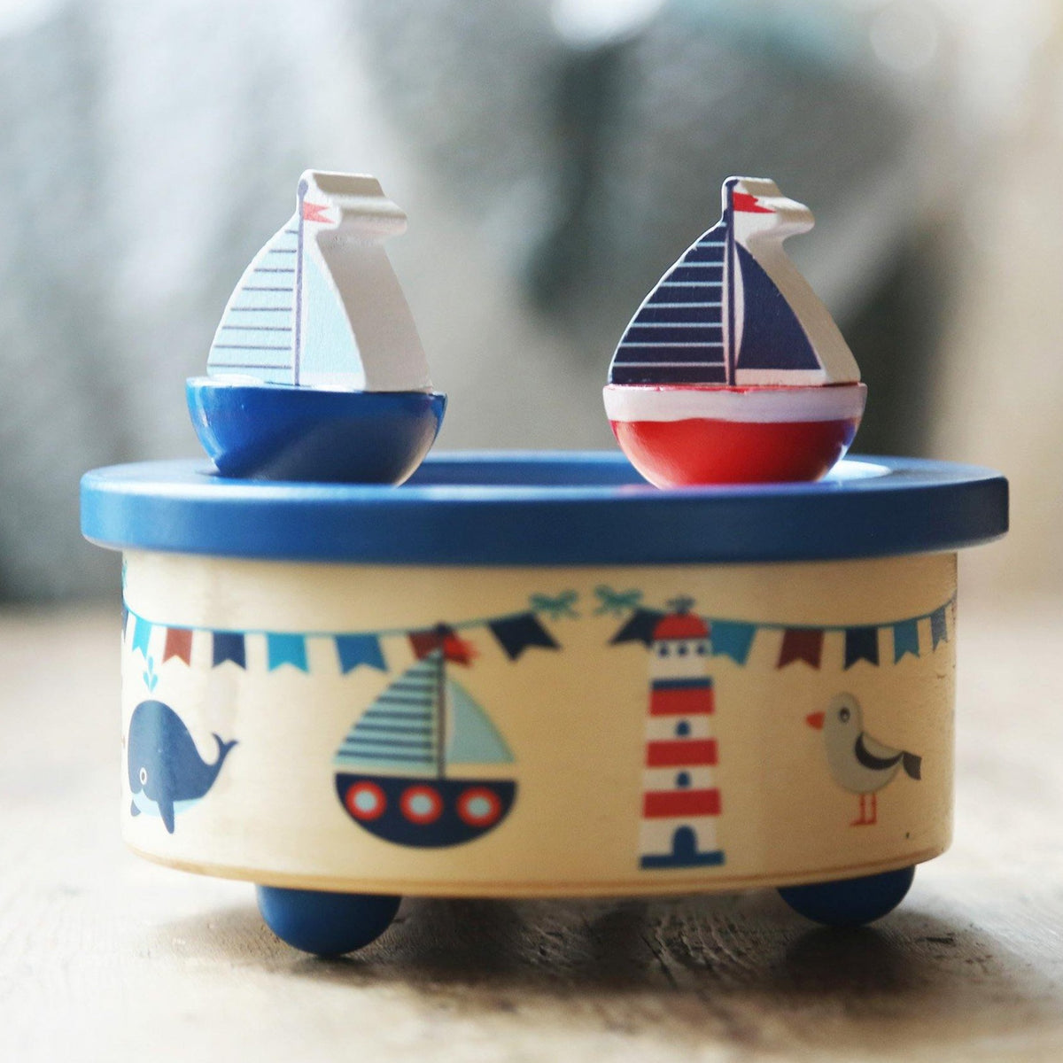 Row Your Boat Music Box - Loula and Deer