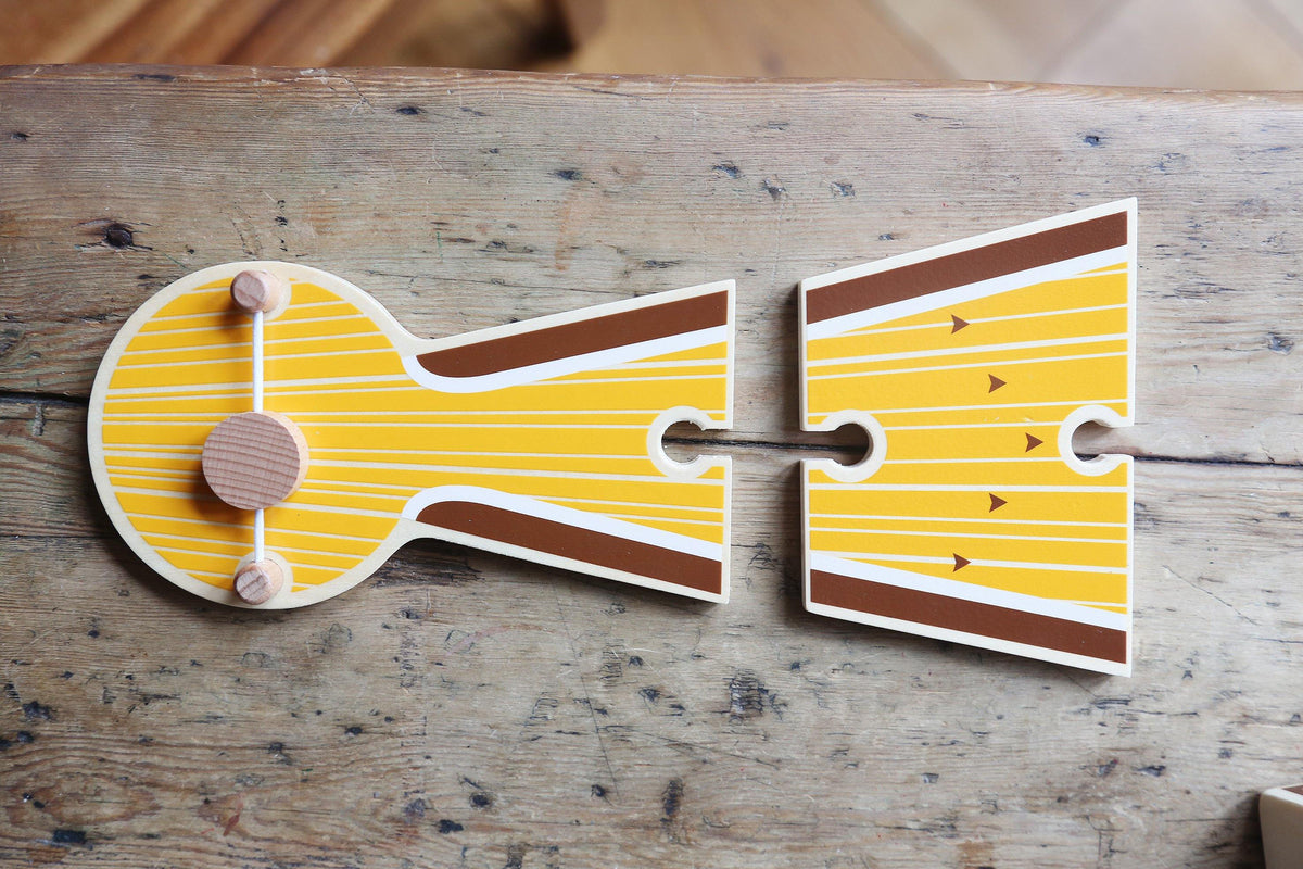 Kids Wooden Bowling Set Game - Loula and Deer