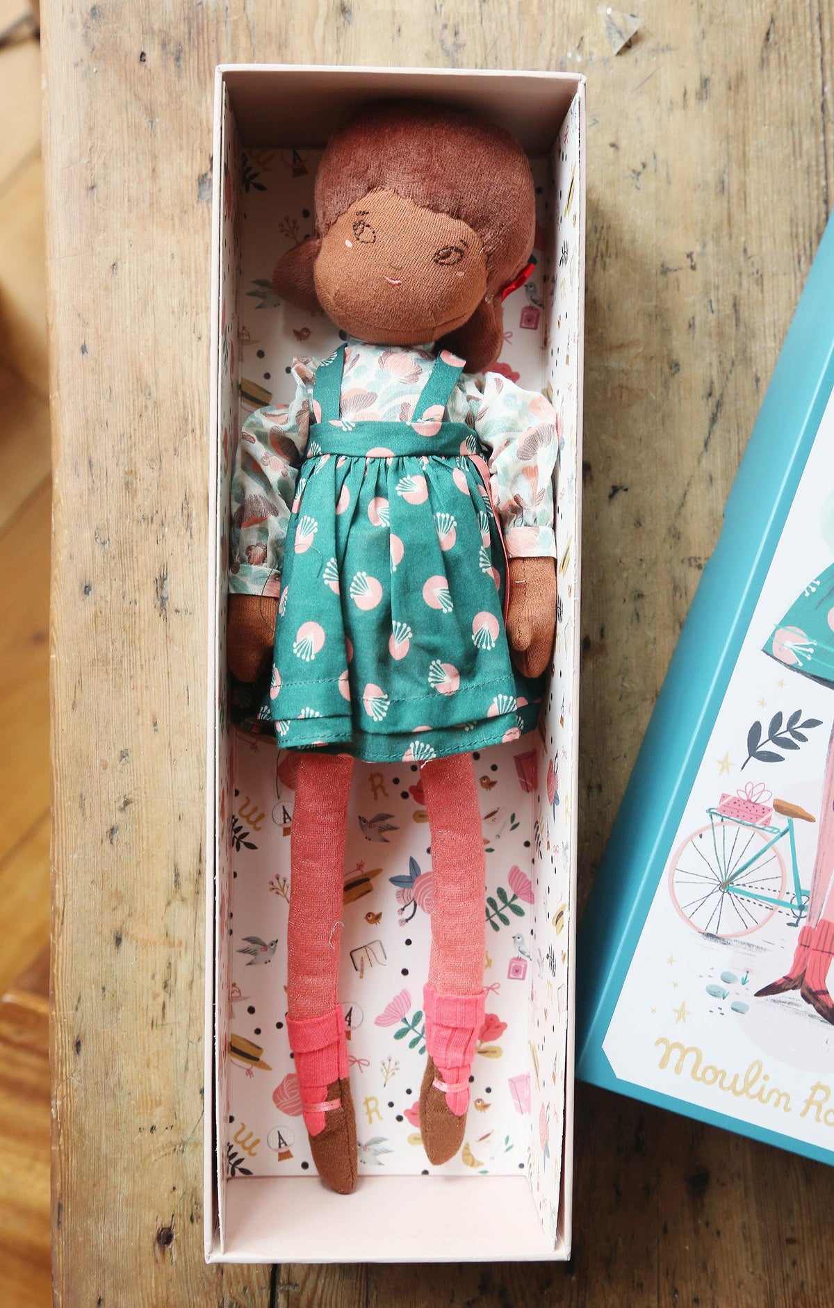 Rag Doll Mademoiselle Cerise - Loula and Deer