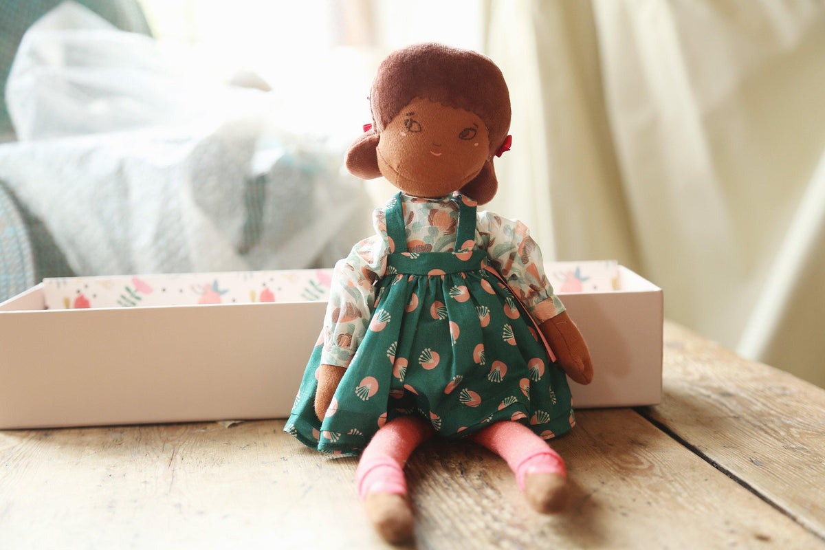 Rag Doll Mademoiselle Cerise - Loula and Deer