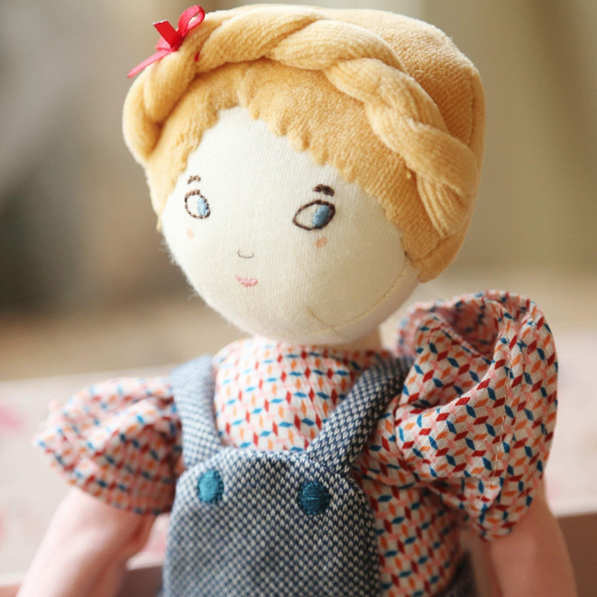 Rag Doll Mademoiselle Eglantine - Loula and Deer