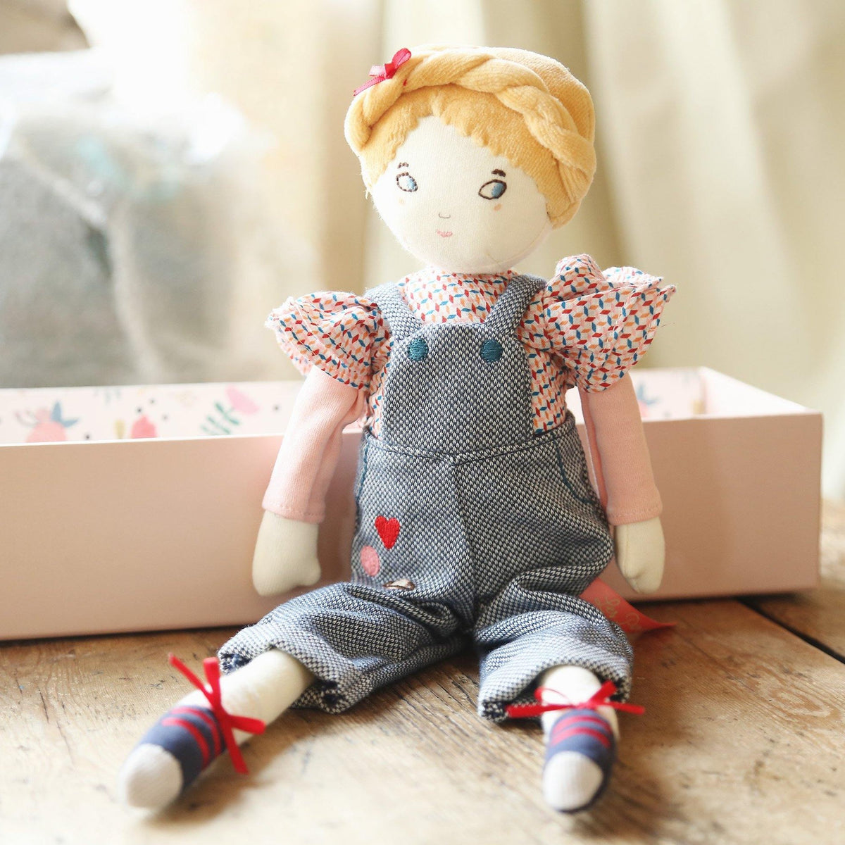 Rag Doll Mademoiselle Eglantine - Loula and Deer