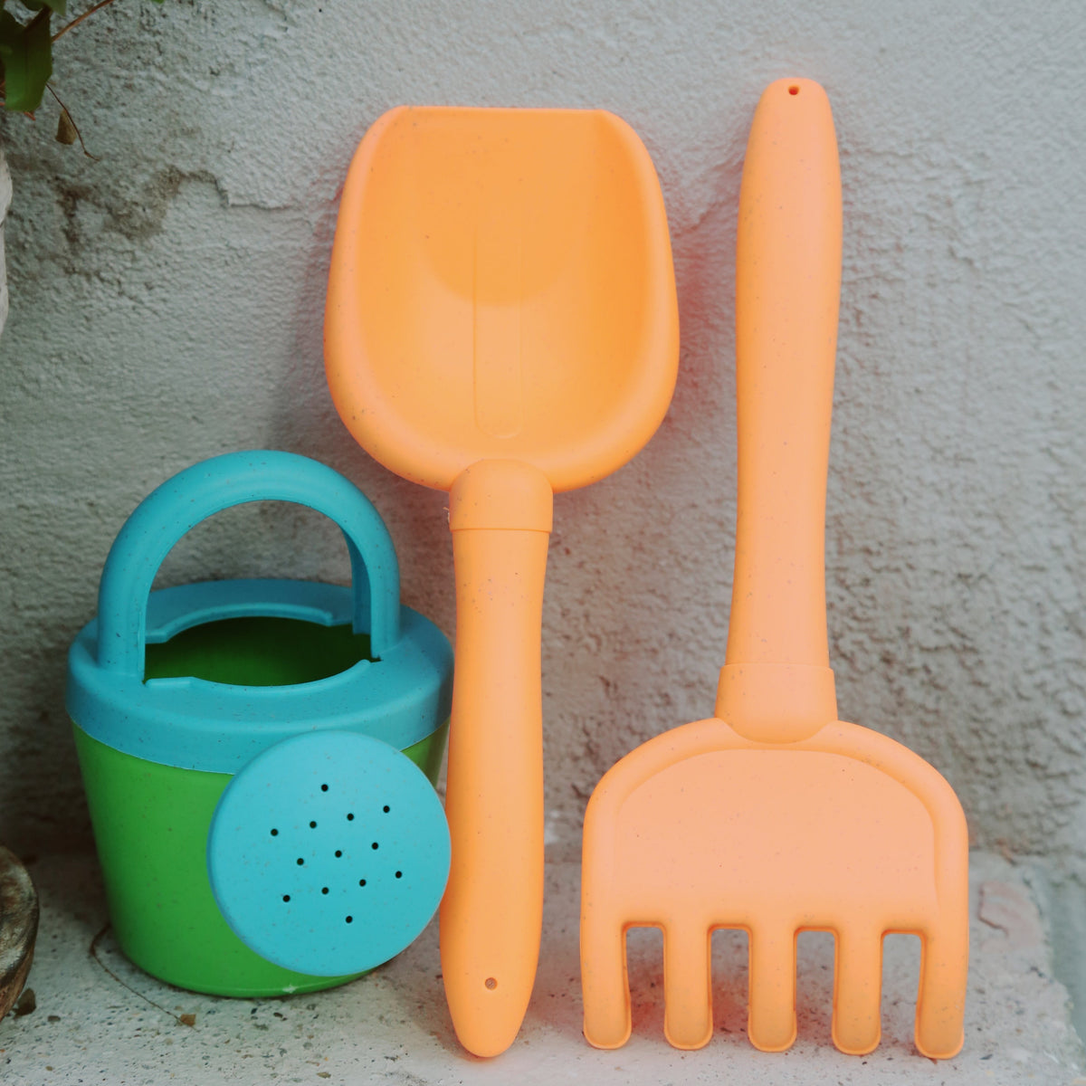 Beach Playset Bucket, Spade and Rake
