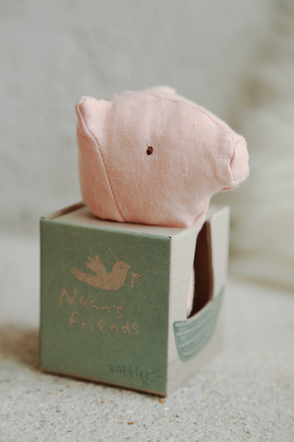 Pig Baby Rattle Maileg