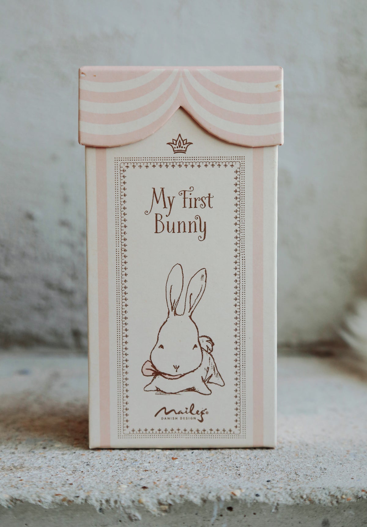 My First Pink Bunny in the Box by Maileg