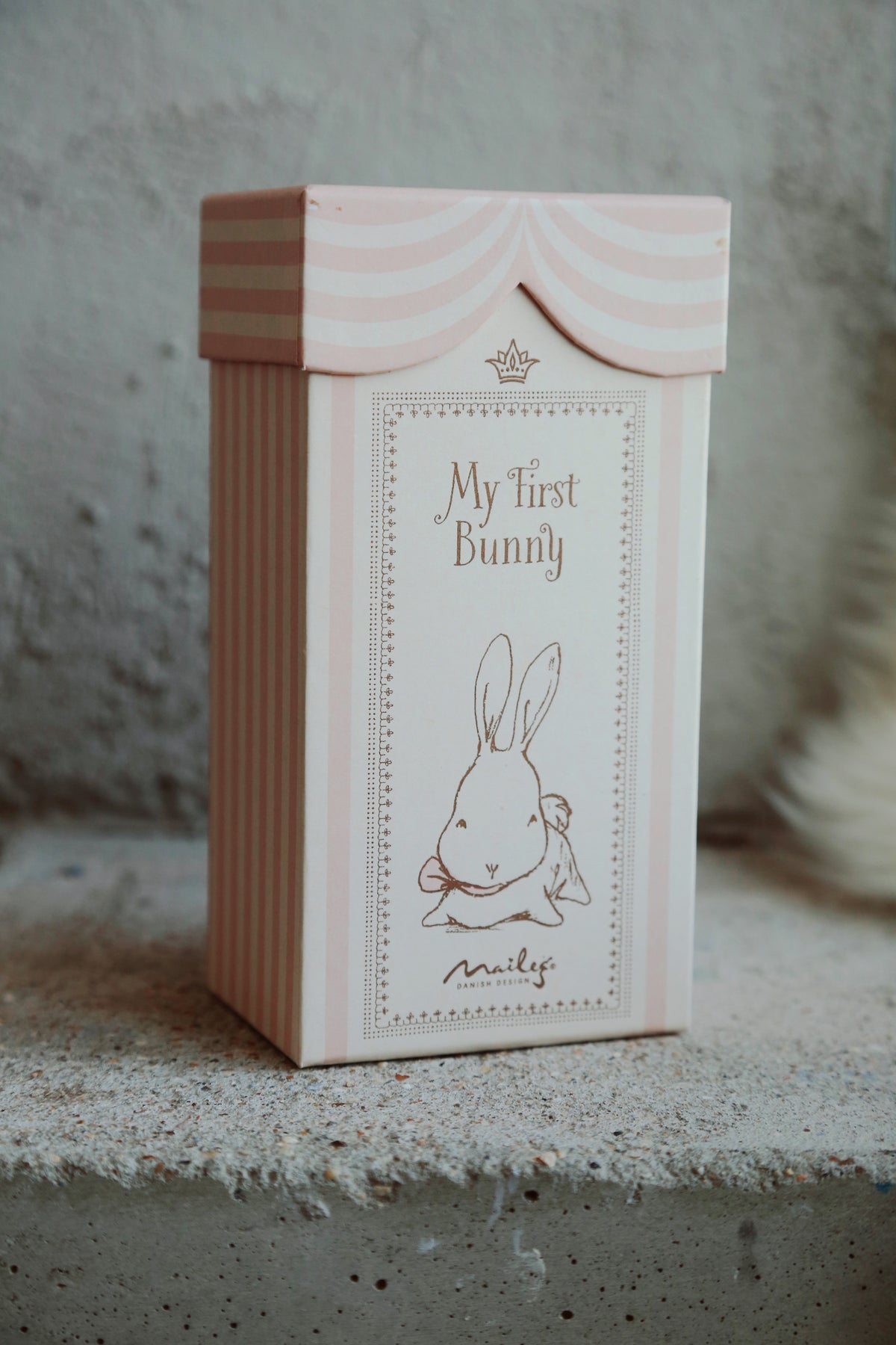 My First Pink Bunny in the Box by Maileg