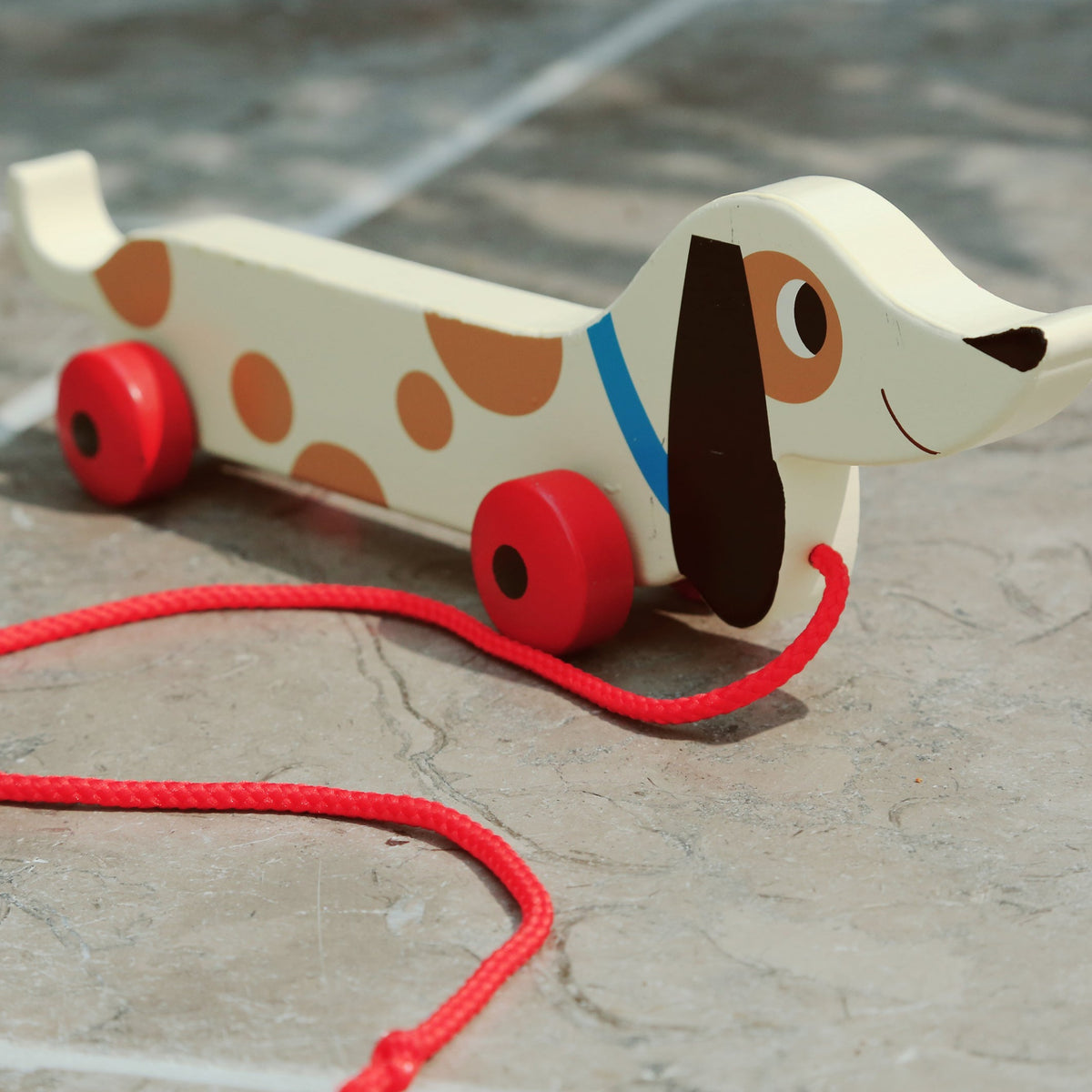 Charlie The Sausage Dog Wooden Pull Toy