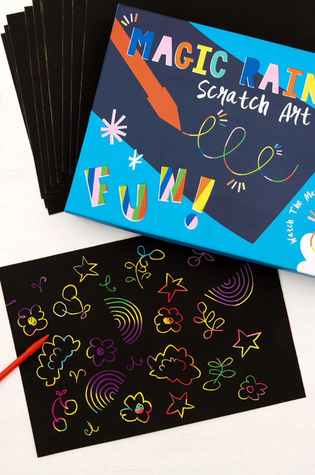 Rainbow Scratch Art Kit