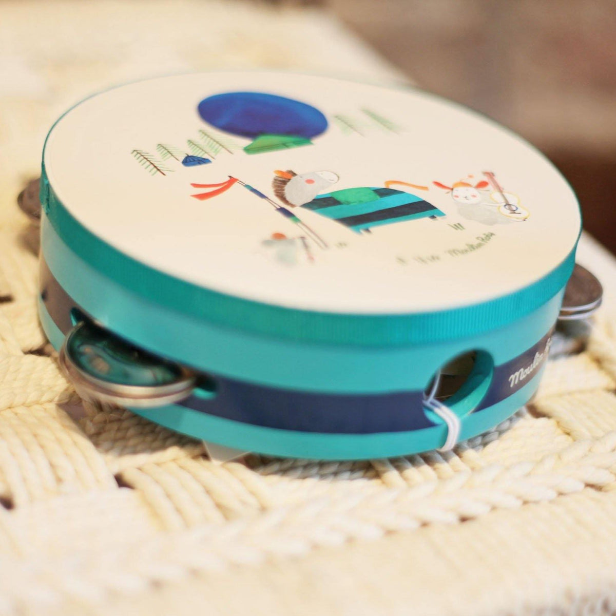 Children&#39;s Tambourine made by Moulin Roty