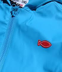 Raincoat Poncho made by Week end a la mer