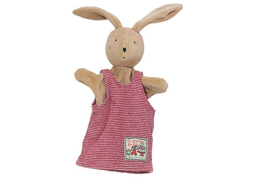 Bunny Hand Puppet made by Moulin Roty