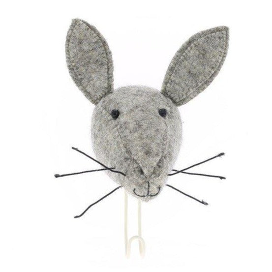 Hare Wall Hook made by Fiona Walker England