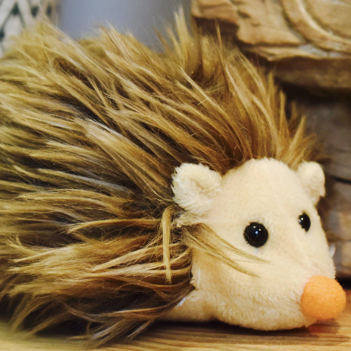 Hedgehog Soft Plush Toy - Loula and Deer