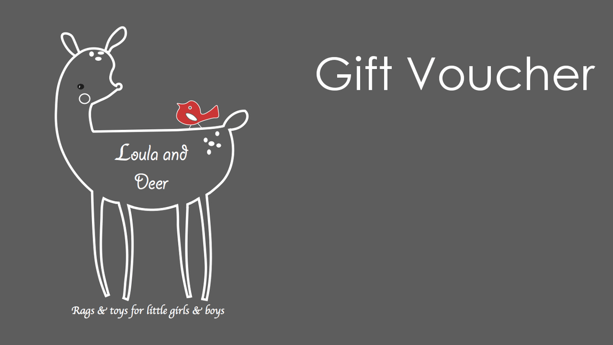Gift Card made by Loula and Deer