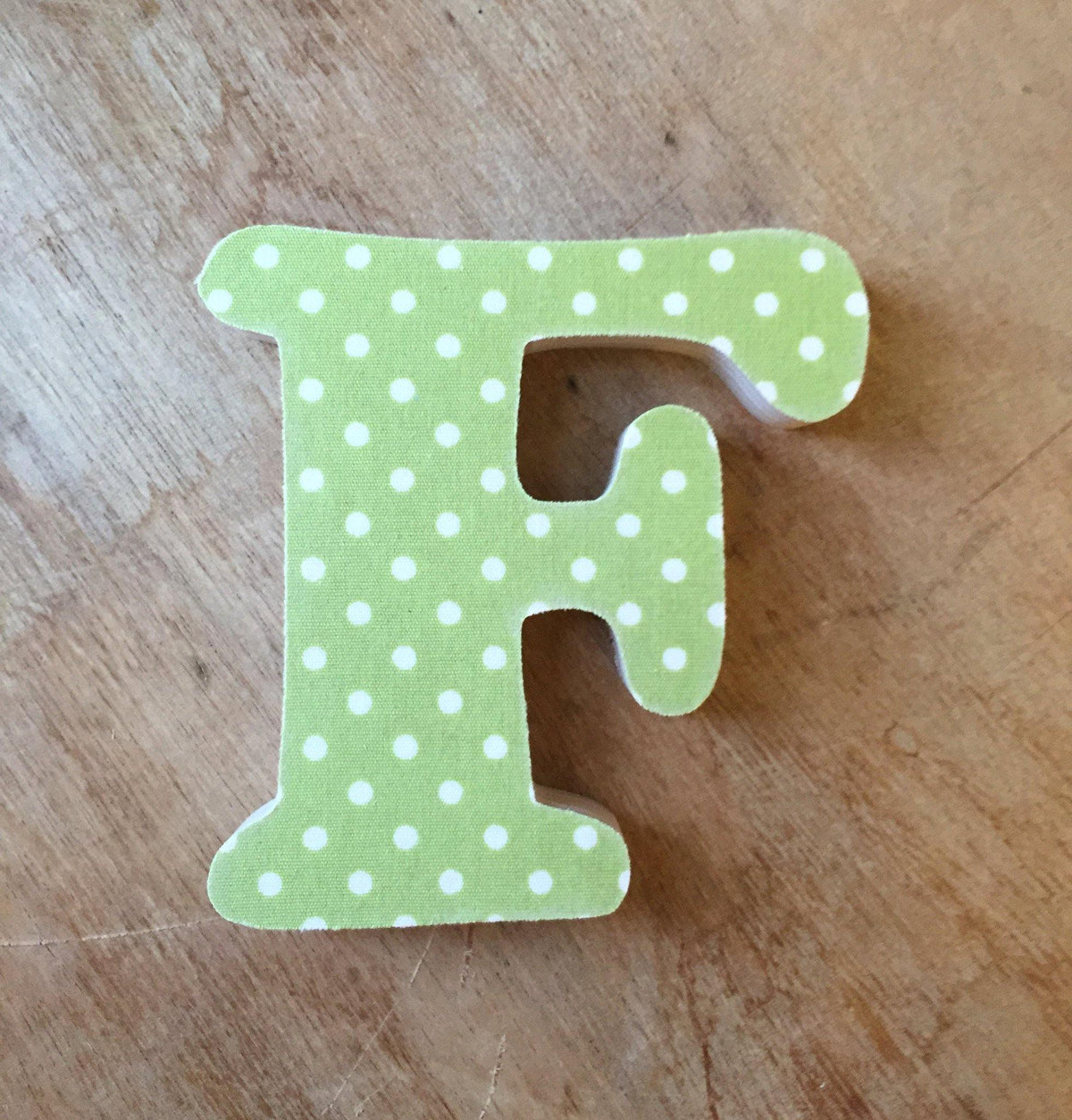 Polka Dot Letters made by Beamers