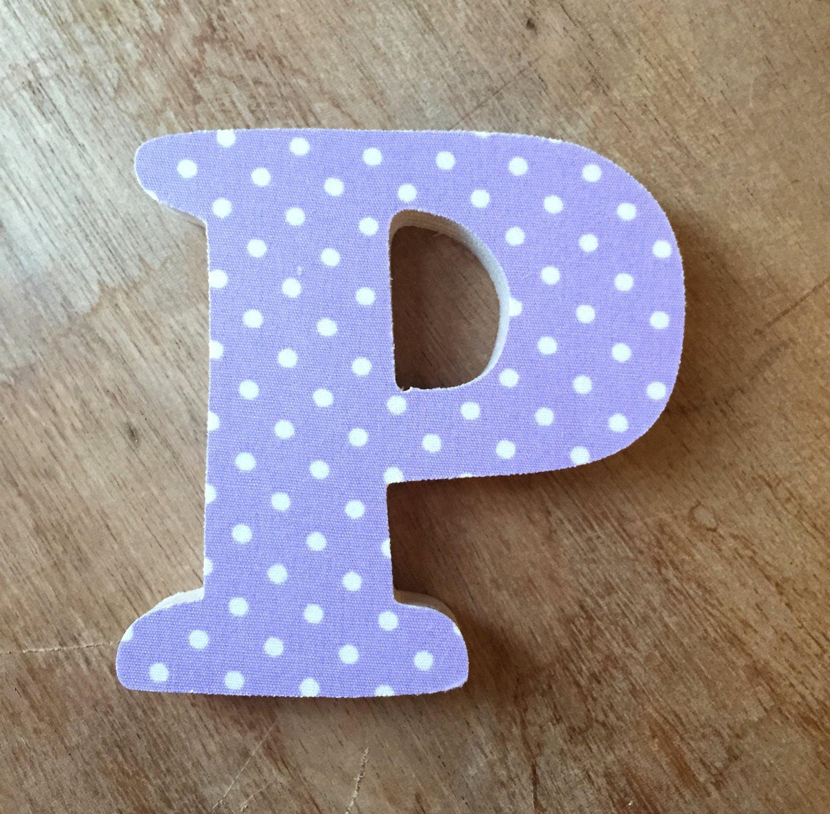 Polka Dot Letters made by Beamers
