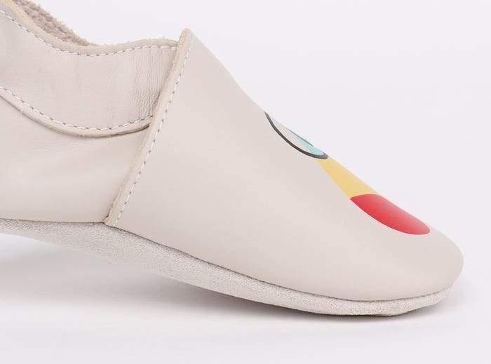 Soft Leather Ice Lolly Booties - Loula and Deer