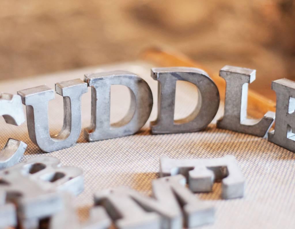 Small Metal Letters - Loula and Deer