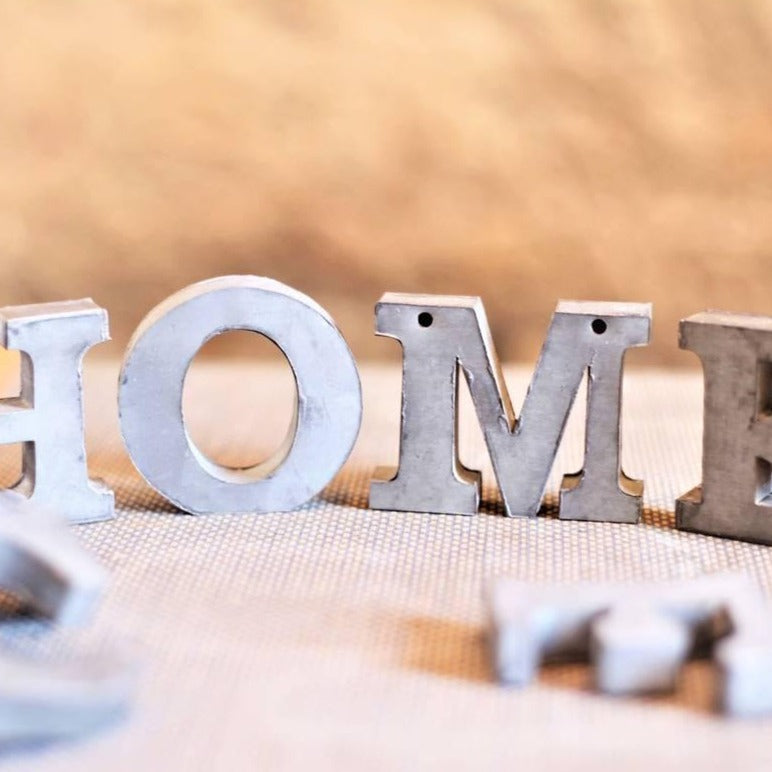 Small Metal Letters - Loula and Deer